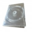 CAJA DVD 14MM ANCHAS DOBLE TRANSPARENTE